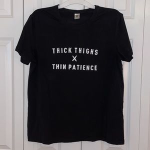 Black T-shirt in great condition! XXL, runs small, see description for details.